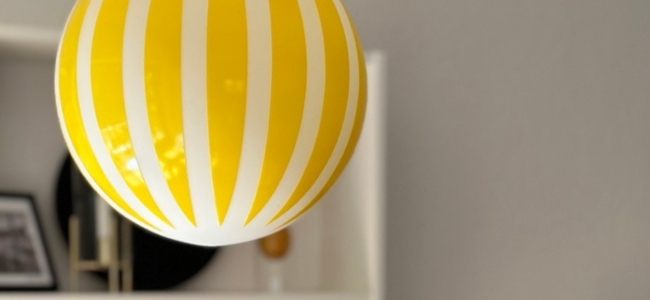 Giv din brugte lampe nyt liv med DIY og spraymaling